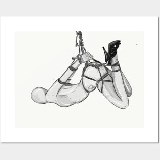 Shibari Posters and Art